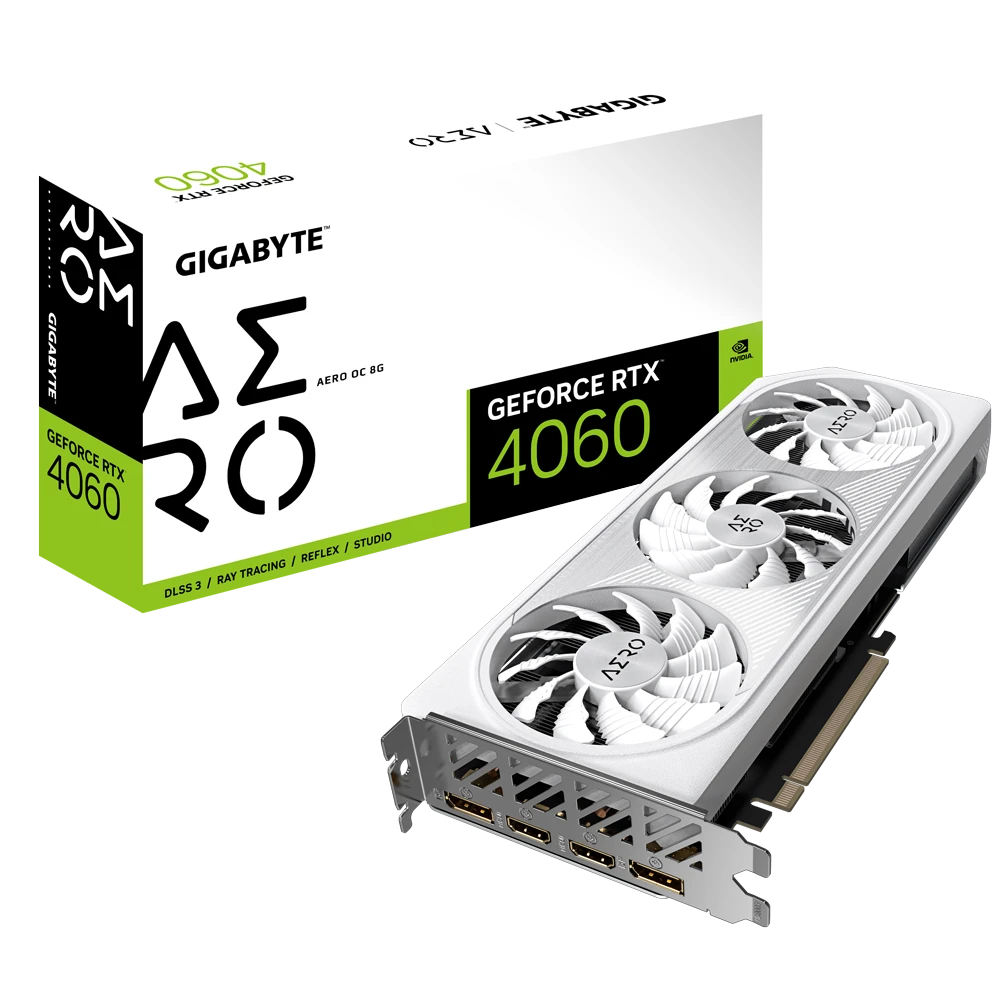 Gigabyte GeForce RTX 4060 AERO OC 8G